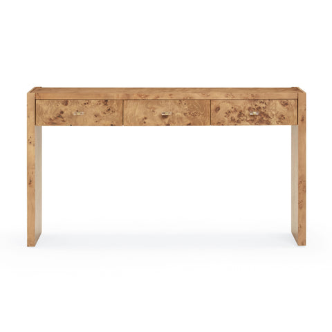 Valentina Capri 54" Burl Console Table - image 1