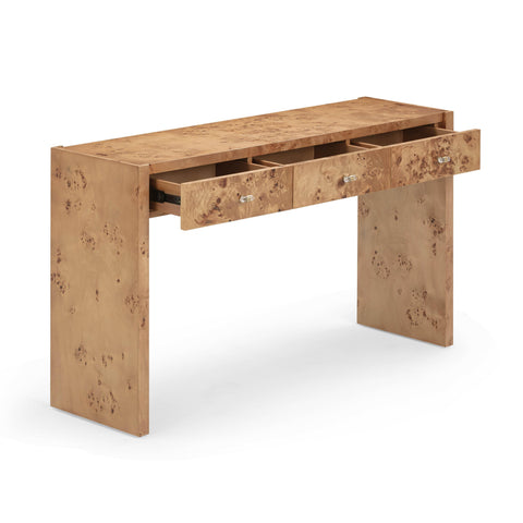 Valentina Capri 54" Burl Console Table - image 4