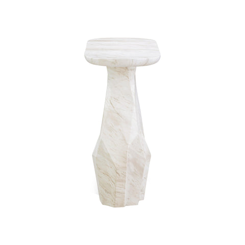 Noemie Fontaine 54" Faux Marble Indoor/Outdoor Long Console Table - image 4