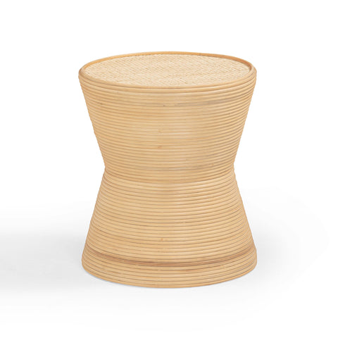 Vivienne Loire Natural Rattan Side Table - image 3