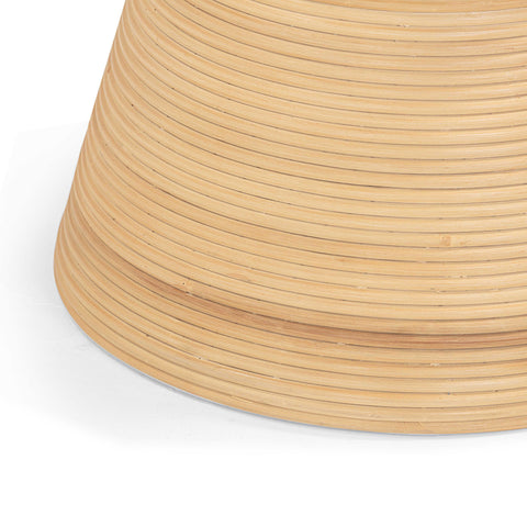 Vivienne Loire Natural Rattan Side Table - image 5