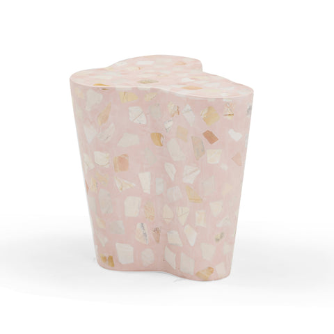 Elodie StClair Faux Terrazzo Indoor/Outdoor Side Table - image 1