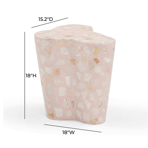 Elodie StClair Faux Terrazzo Indoor/Outdoor Side Table - image 10