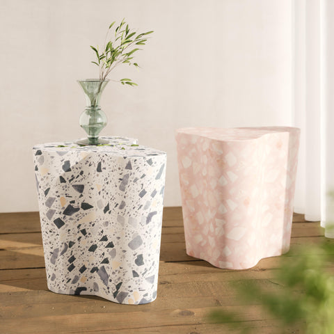 Elodie StClair Faux Terrazzo Indoor/Outdoor Side Table - image 2