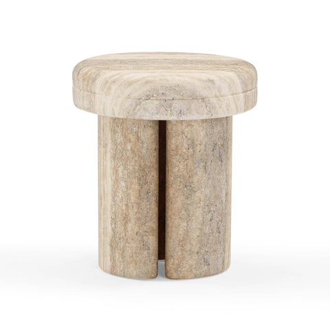 Vivienne Sorrento Textured Concrete Indoor / Outdoor Side Table - image 3