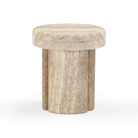 Vivienne Sorrento Textured Concrete Indoor / Outdoor Side Table - image 4