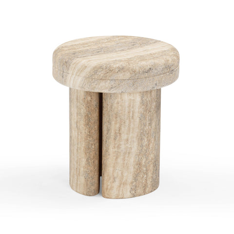 Vivienne Sorrento Textured Concrete Indoor / Outdoor Side Table - image 5