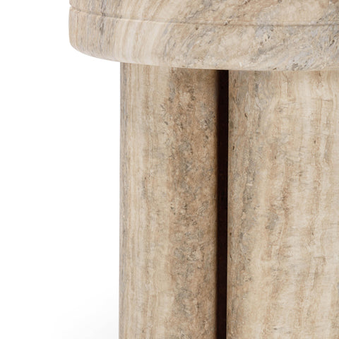 Vivienne Sorrento Textured Concrete Indoor / Outdoor Side Table - image 6