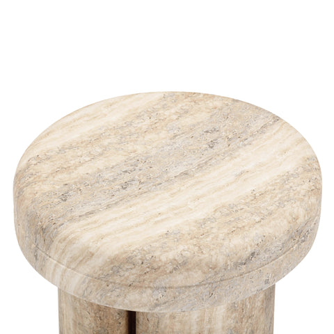 Vivienne Sorrento Textured Concrete Indoor / Outdoor Side Table - image 7