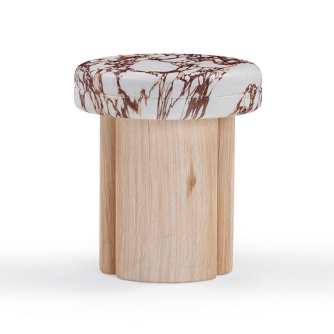 Vivienne Sorrento Textured Concrete Indoor / Outdoor Side Table - image 1
