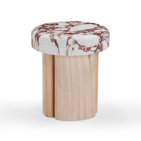 Vivienne Sorrento Textured Concrete Indoor / Outdoor Side Table - image 5