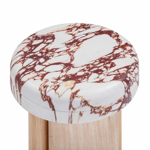Vivienne Sorrento Textured Concrete Indoor / Outdoor Side Table - image 7