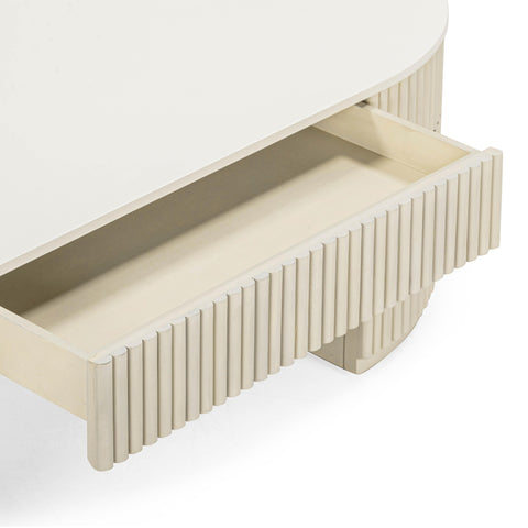 Alessia Capri 52" Cream Large Storage Coffee Table - image 7
