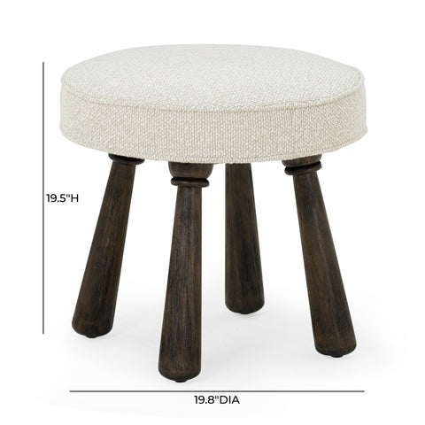Juliette Rivoli Performance Boucle Accent Stool - image 6