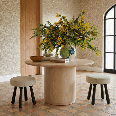 Juliette Rivoli Performance Boucle Accent Stool - image 2