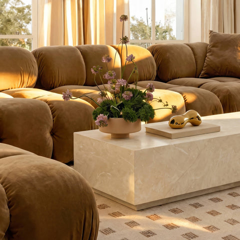 Aurelia Siena 47" Rectangular Coffee Table - image 9