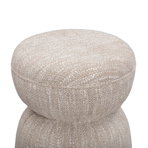Leonie Verona Ruched Performance Fabric Game Ottoman - image 3