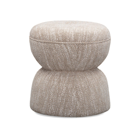 Leonie Verona Ruched Performance Fabric Game Ottoman - image 5