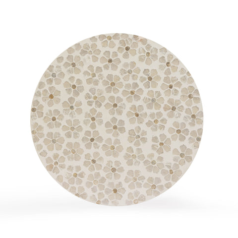 Aurelia Montrose Capiz Shell Accent Stool - image 4