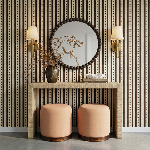 Odette Orleans 48" Natural Seagrass Console Table - image 2