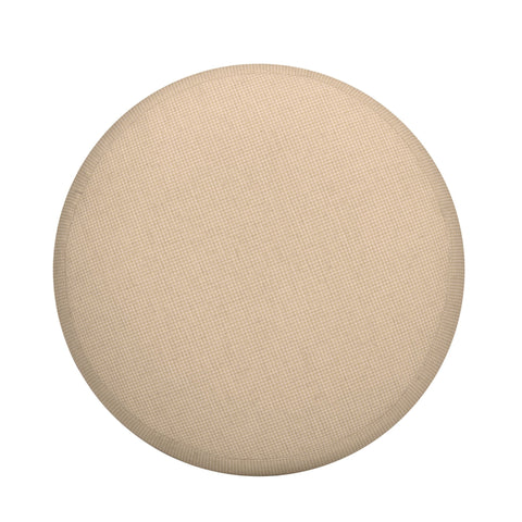 Juliette Navarre Yellow Gingham Performance Linen Accent Stool - image 5