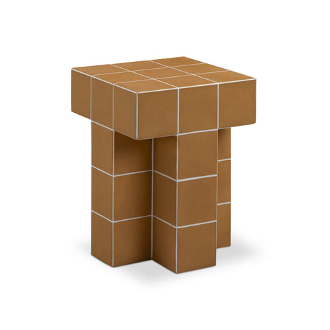 Rosalie Arden Tile Concrete Indoor/Outdoor Side Table - image 3