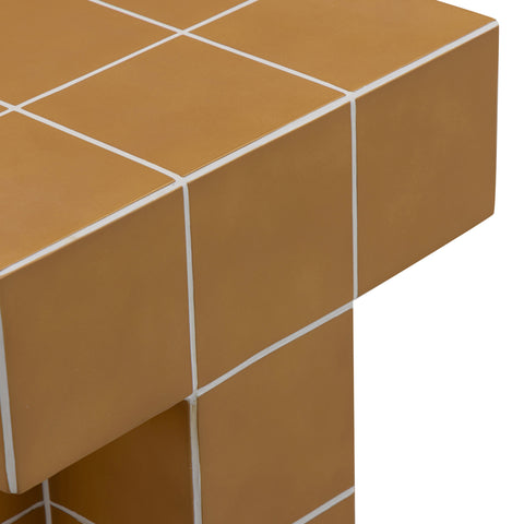 Rosalie Arden Tile Concrete Indoor/Outdoor Side Table - image 4