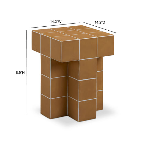 Rosalie Arden Tile Concrete Indoor/Outdoor Side Table - image 6