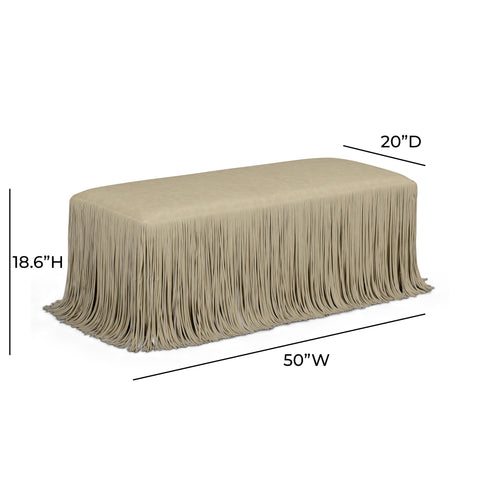 Solene Sorrento 50" Performance Vegan Leather Bench - image 7