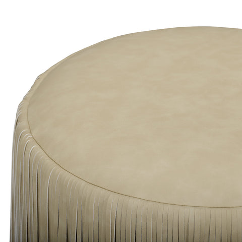 Solene Sorrento Performance Vegan Leather Ottoman - image 4