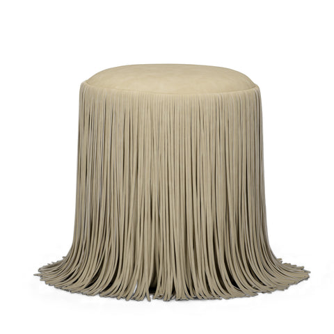 Solene Sorrento Performance Vegan Leather Ottoman - image 1