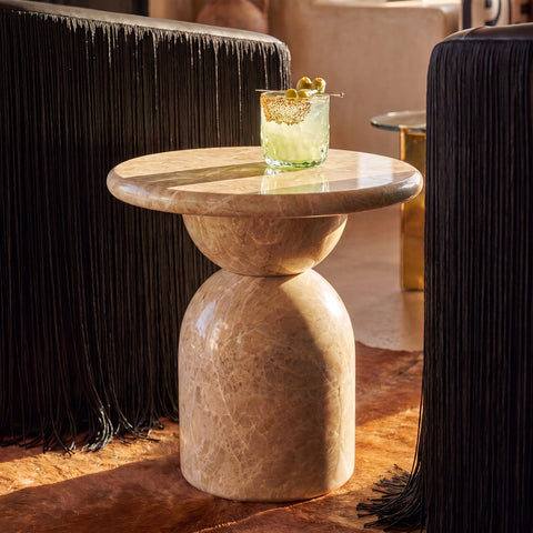 Rosalie Como Concrete Indoor/Outdoor Side Table - image 2