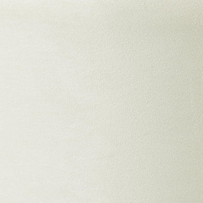 Chelsea Cream Velvet Ottoman with Gold Base