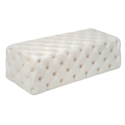 Anais Marlowe 49" Performance Velvet Tufted Jumbo Ottoman - image 4