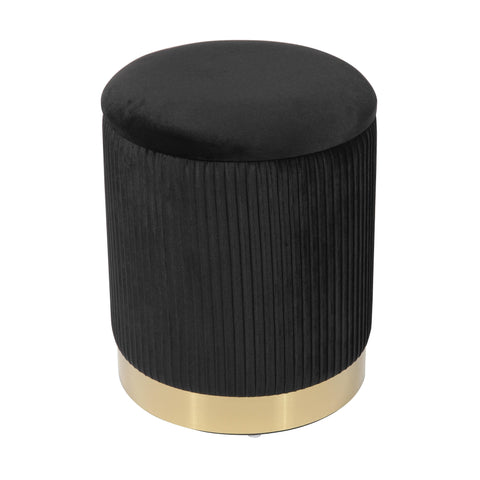 Performance Velvet Storage Ottoman - image 4