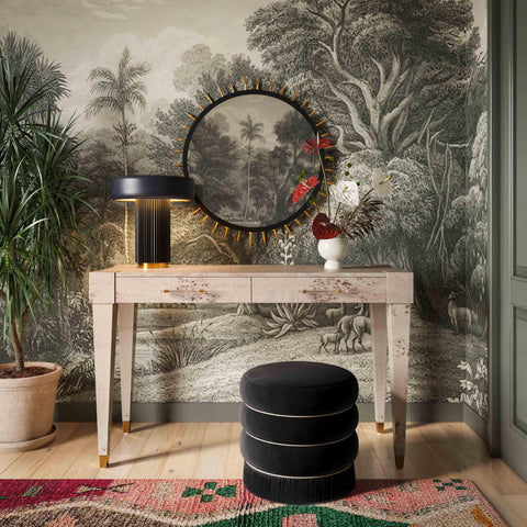 Alessia Monaco Performance Velvet Ottoman - image 2