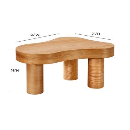 Teddy Natural Oak Coffee Table