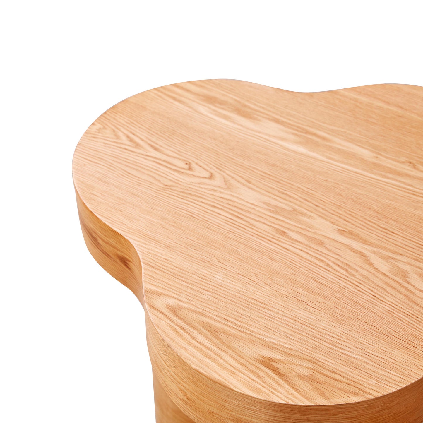 teddy natural oak side table