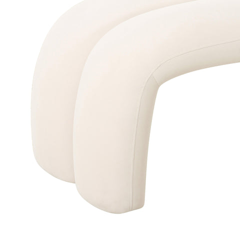 Estelle Monaco 56" Performance Velvet Channeled Bench - image 6