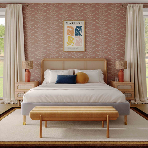 Giselle Marais 56" Textured Performance Fabric Bench - image 2