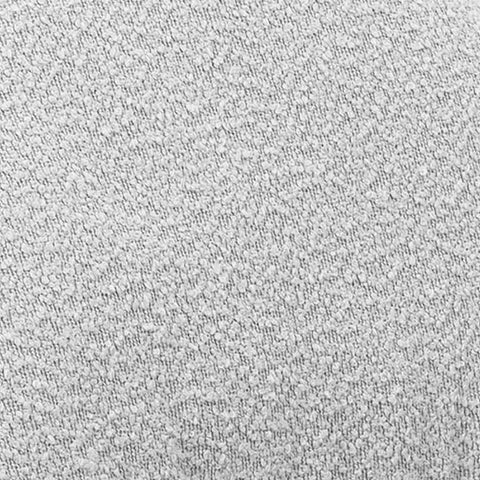 Tarra Grey Boucle Ottoman