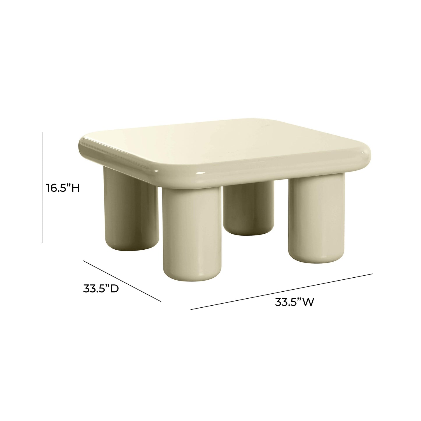 tarra cream coffee table