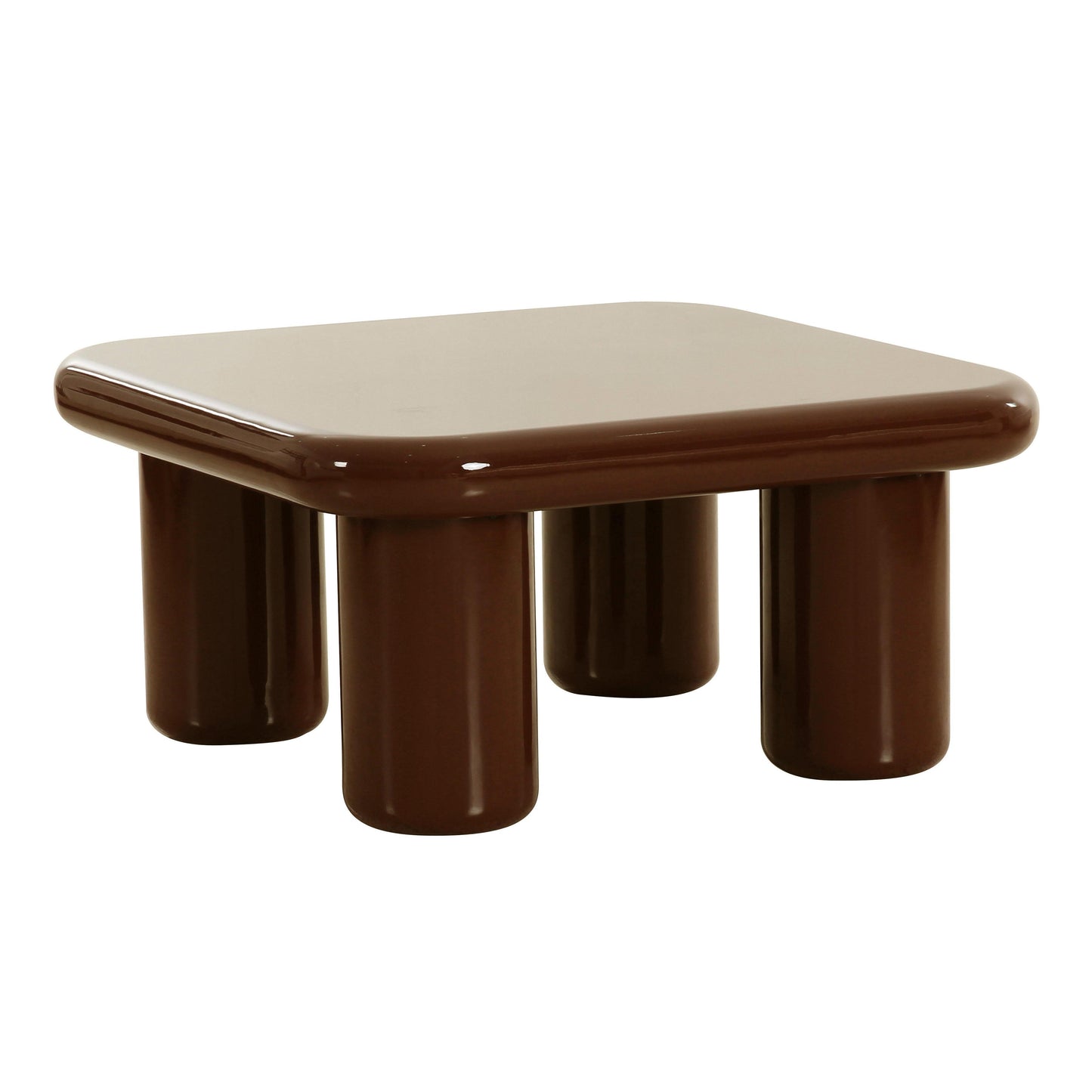 tarra chocolate brown coffee table