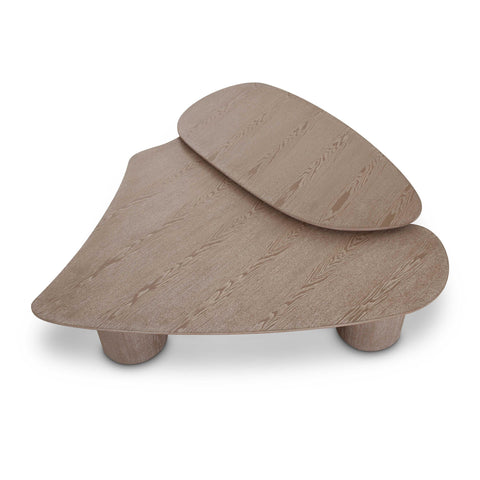 Margaux Savoy 2-Piece Washed Ash Nesting Coffee Table Set - image 5