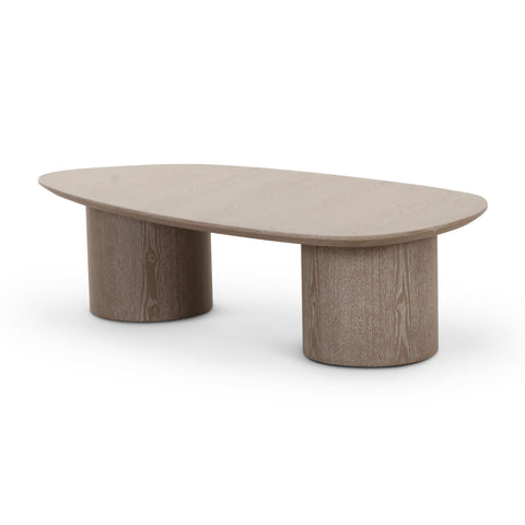 Margaux Savoy 48" Washed Ash Oblong Coffee Table - image 3