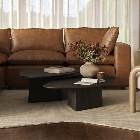 Anais Siena 2-Piece Ash Nesting Coffee Table Set - image 2