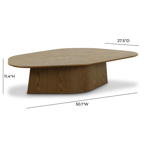 Anais Siena 50" Ash Low Coffee Table - image 7