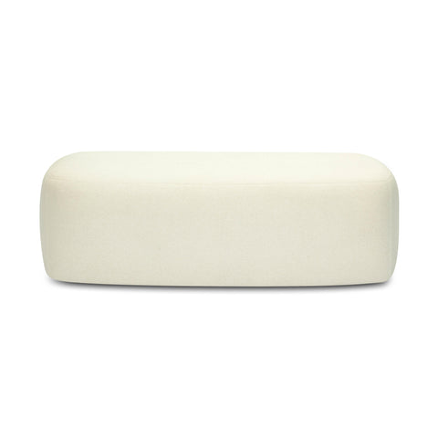 Noemie Laurent 54" Performance Faux Mohair Bench - image 3