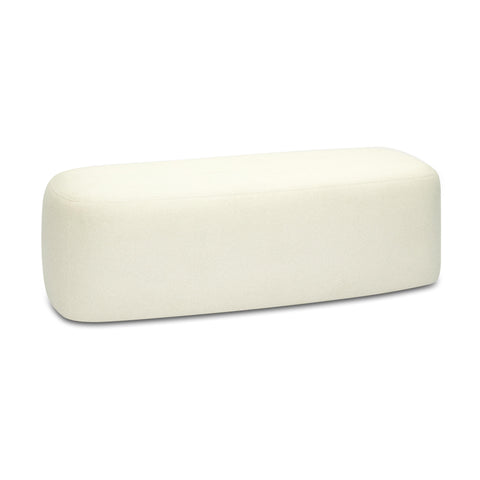 Noemie Laurent 54" Performance Faux Mohair Bench - image 4