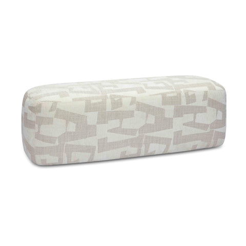 Noemie Laurent 54" Cream Performance Jacquard Bench - image 4